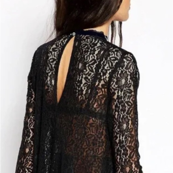 FreePeople Tell Tale Lace Tunic Dress - Picture 3 of 7